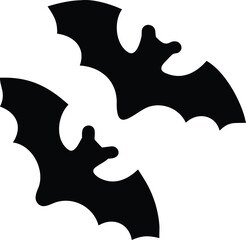 halloween bats icon