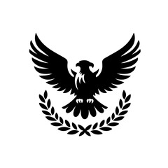 eagle silhouette ,eagle vector