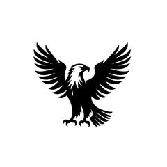 eagle silhouette ,eagle vector