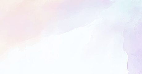 Abstract watercolor art background template. blue and purple white watercolor backdrop empty space for text, banner, presentation or product display graphic design