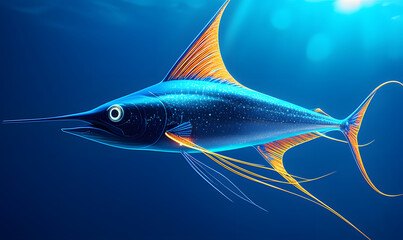 tropical fish in aquarium