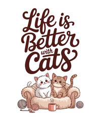 Life is better with cats