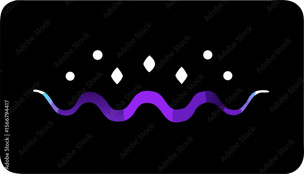 Poster a vibrant vector illustration with a flowing blue wave design creates a captivating background patte