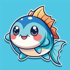 Cute Cartoon Fish