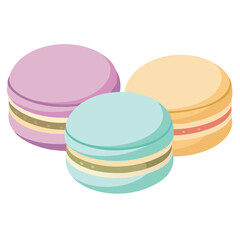 stack of macaroons