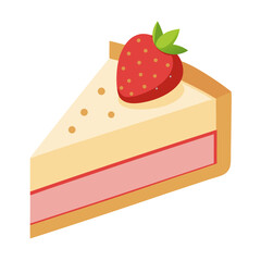 cake with strawberry