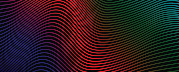 Blue river ocean wave layer vector background