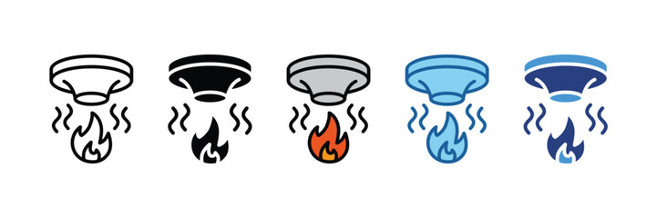 Smoke Detector  Icon Element For Design