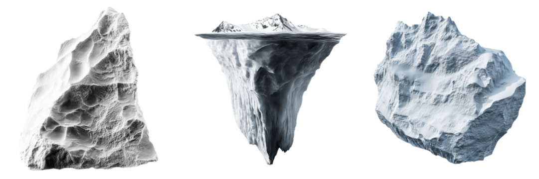 Set of Highly detailed Yemen map showing color-coded height relief and national flag integration on transparent png background. Ai generated