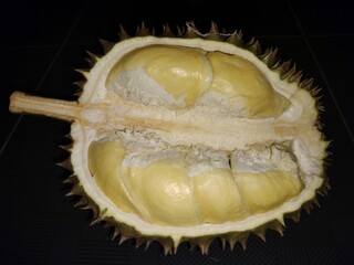 close up durian fruit.