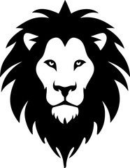 Roaring lion head vector illustration perfect for tattoos, mascots, or wild animal art