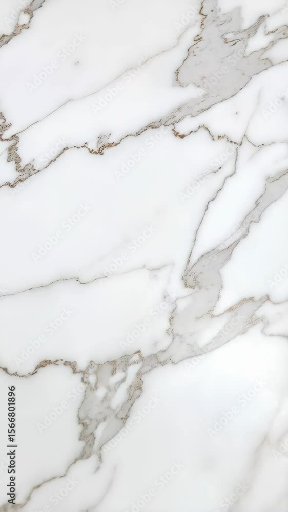 Poster elegant white marble texture with subtle gold veining, creating a luxurious and sophisticated surfac