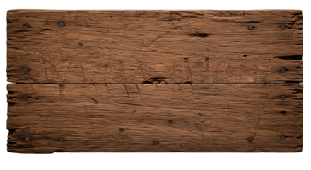 Close-up of weathered wood with visible grain and nail heads.