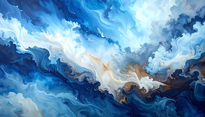 Acrylglasbilder Kristalle abstract water color background  © Shayan