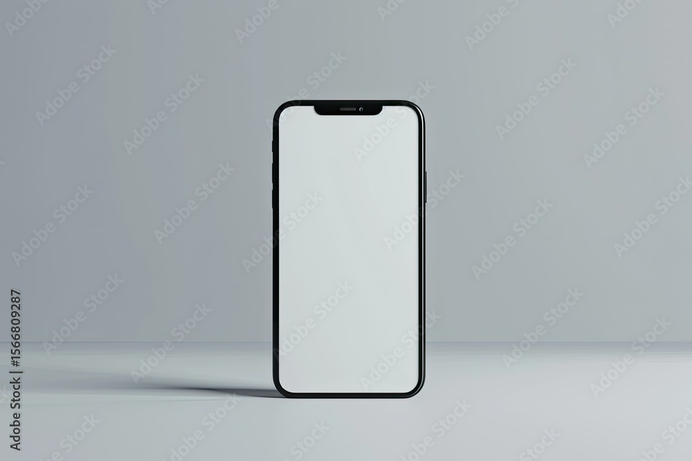Aufkleber premium quality visual of smartphone and screen for ui ux app presentation