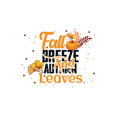 Autumn sale round banner. fall ad circle shape with liquid form at the center and text offer a sign—red, orange abstract leaves in simple flat paper cut style.
