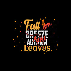Autumn sale round banner. fall ad circle shape with liquid form at the center and text offer a sign—red, orange abstract leaves in simple flat paper cut style.
