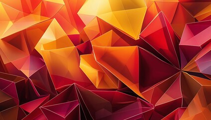 Vibrant geometric pattern abstract background