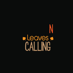 Autumn sale round banner. fall ad circle shape with liquid form at the center and text offer a sign&mdash;red, orange abstract leaves in simple flat paper cut style.
