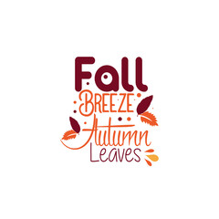 Autumn sale round banner. fall ad circle shape with liquid form at the center and text offer a sign—red, orange abstract leaves in simple flat paper cut style.

