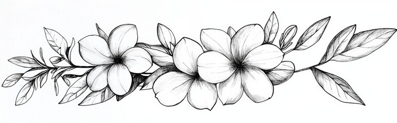 Ideal floral decorations featuring frangipani for weddings and events.