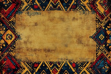 Enhances backgrounds with a rich, ethnic aesthetic.