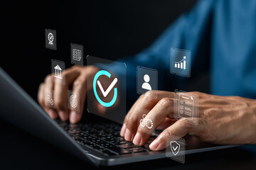 Digital checklist system task management, document verification, and workflow automation. Perfect...