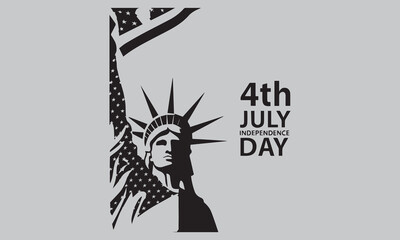 Sparklers and american Flag. Independence day USA . Celebration 4th of July