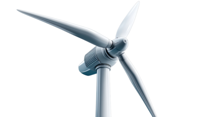 Wind Turbine Generating Power: An iconic image of a wind turbine, capturing its streamlined design against the sky.
