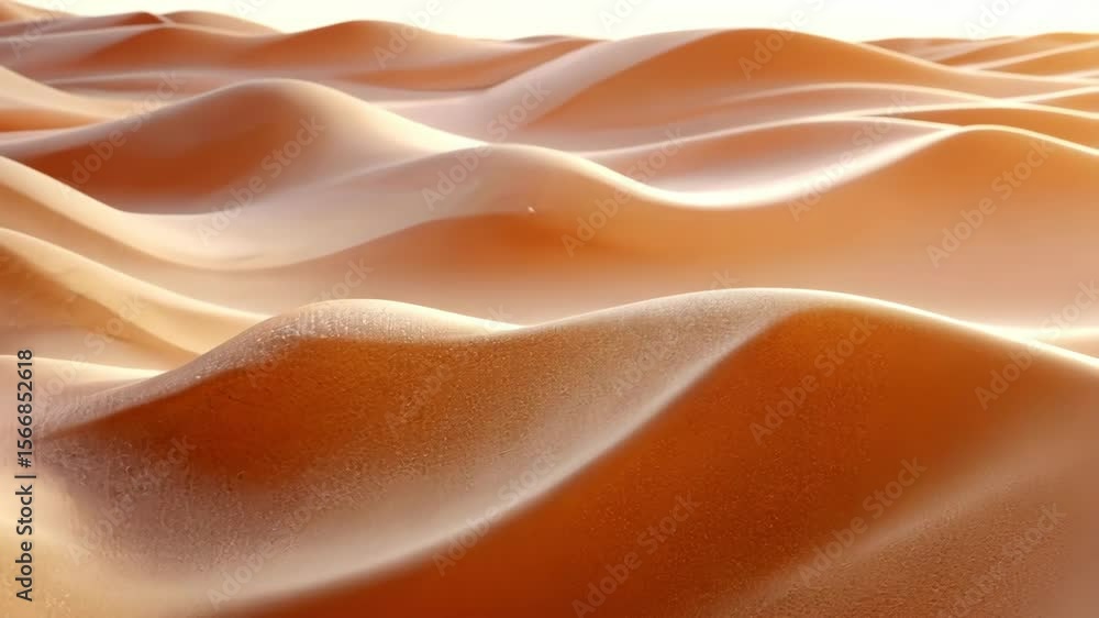 Aufkleber abstract undulating shapes, orange textured material, macro view