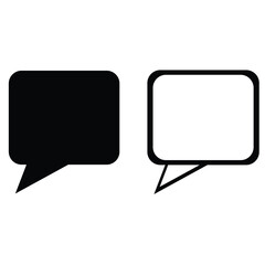 Naklejka premium speech bubble icon