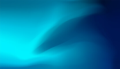 Abstract Blue Gradation Background with Soft Wave Light and Gradation Effect for Calm Texture. Fluid White Pattern Design with Pastel Mesh and Digital Watercolour Motion. Pearlescent Technology.