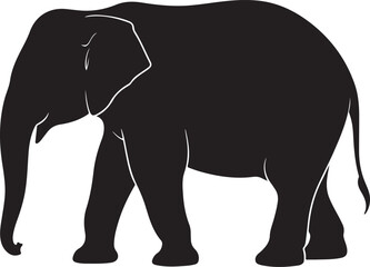 Walking Elephant with Raised Trunk Silhouette

Mother and Baby Elephant Vector Scene

Decorated Indian Elephant Silhouette Design

Elephant in Savannah Vector Art

Elephant Herd Silhouette at Sunset