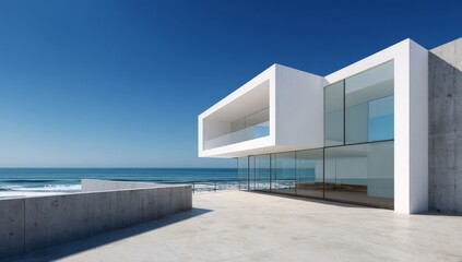 Modern Coastal Villa Stunning Oceanfront Architecture