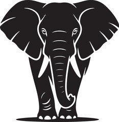 Walking Elephant with Raised Trunk Silhouette

Mother and Baby Elephant Vector Scene

Decorated Indian Elephant Silhouette Design

Elephant in Savannah Vector Art

Elephant Herd Silhouette at Sunset
