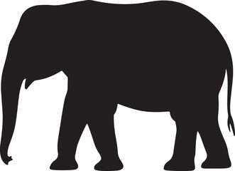 Walking Elephant with Raised Trunk Silhouette

Mother and Baby Elephant Vector Scene

Decorated Indian Elephant Silhouette Design

Elephant in Savannah Vector Art

Elephant Herd Silhouette at Sunset
