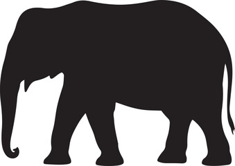 Walking Elephant with Raised Trunk Silhouette

Mother and Baby Elephant Vector Scene

Decorated Indian Elephant Silhouette Design

Elephant in Savannah Vector Art

Elephant Herd Silhouette at Sunset