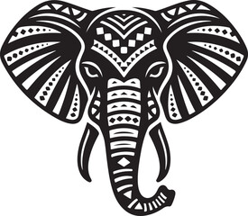 Walking Elephant with Raised Trunk Silhouette

Mother and Baby Elephant Vector Scene

Decorated Indian Elephant Silhouette Design

Elephant in Savannah Vector Art

Elephant Herd Silhouette at Sunset