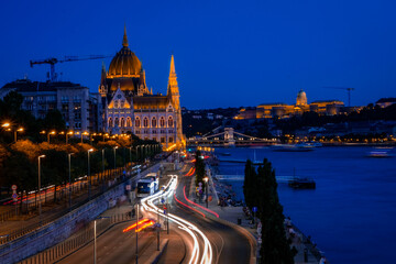 Fototapeta premium view of Budapest