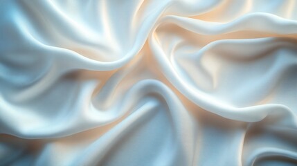 Fototapeta premium elegant satin fabric with soft light reflection for fashion and design