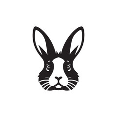 rabbit vector logo