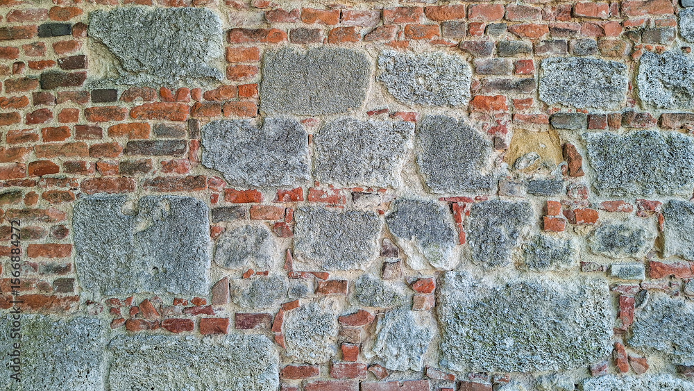 Poster rustic brick stone wall texture patterns for artistic applications