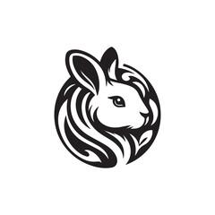 rabbit vector logo