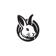 rabbit vector logo