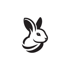 rabbit vector logo
