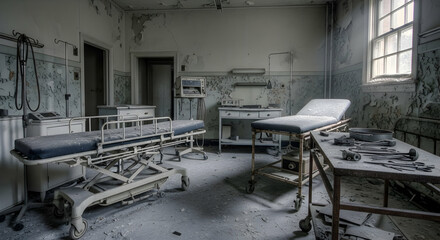 Abandoned medical room