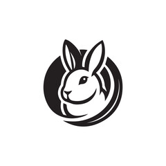 rabbit vector logo