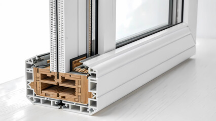 Explore durable pvc window frame cross section for modern home construction and energy efficiency solutions