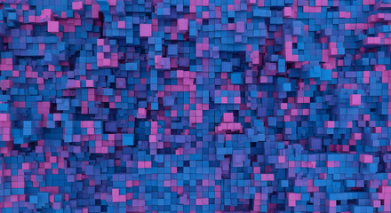 Fototapeta premium Abstract geometric cubes pattern