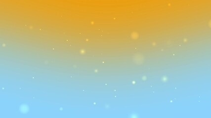 Blue and orange gradient with glowing particles suitable for abstract backgrounds technology and futuristic concept designs vibrant digital art projects - Powered by Adobe